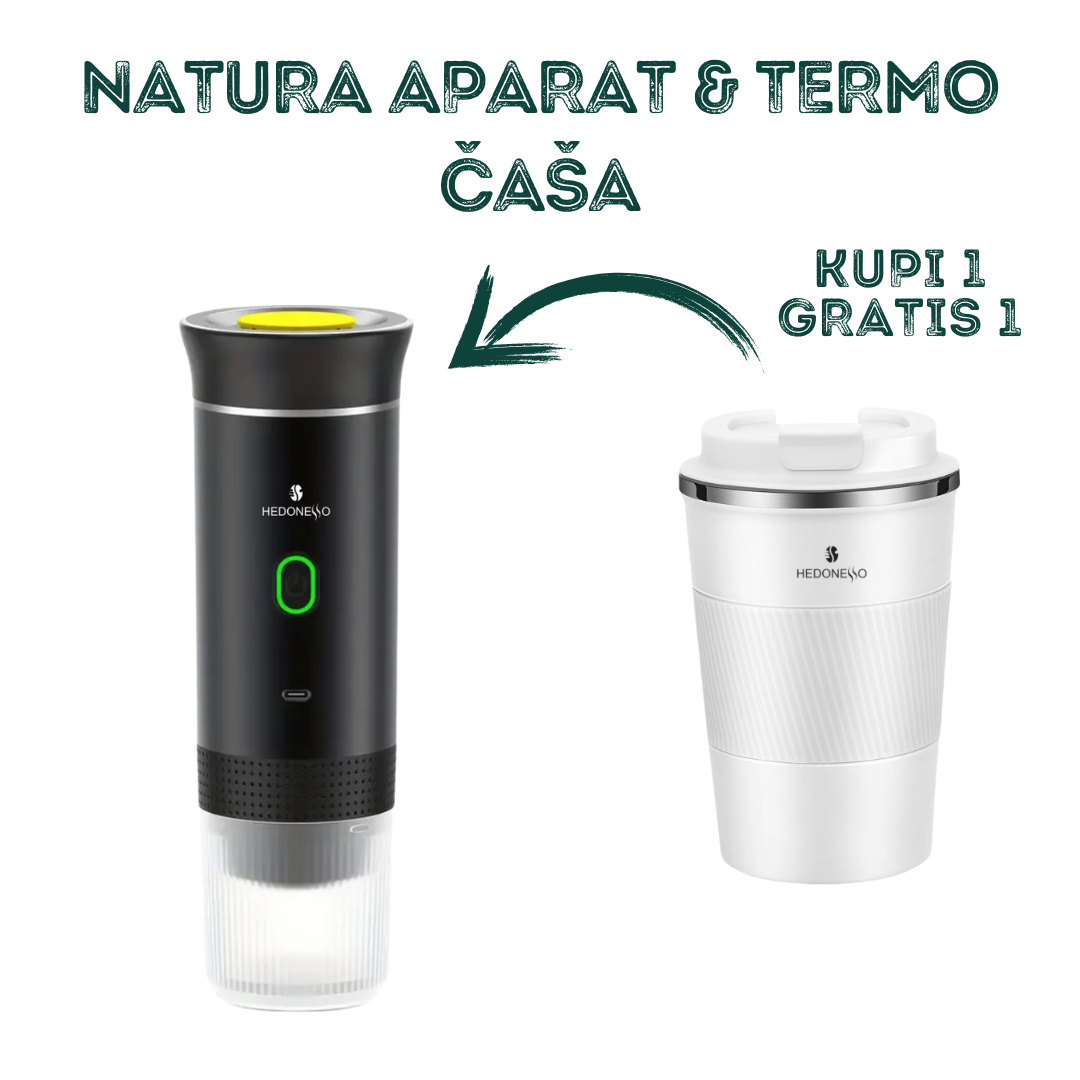 HEDONESSO NATURA APARAT + TERMO ČAŠA GRATIS