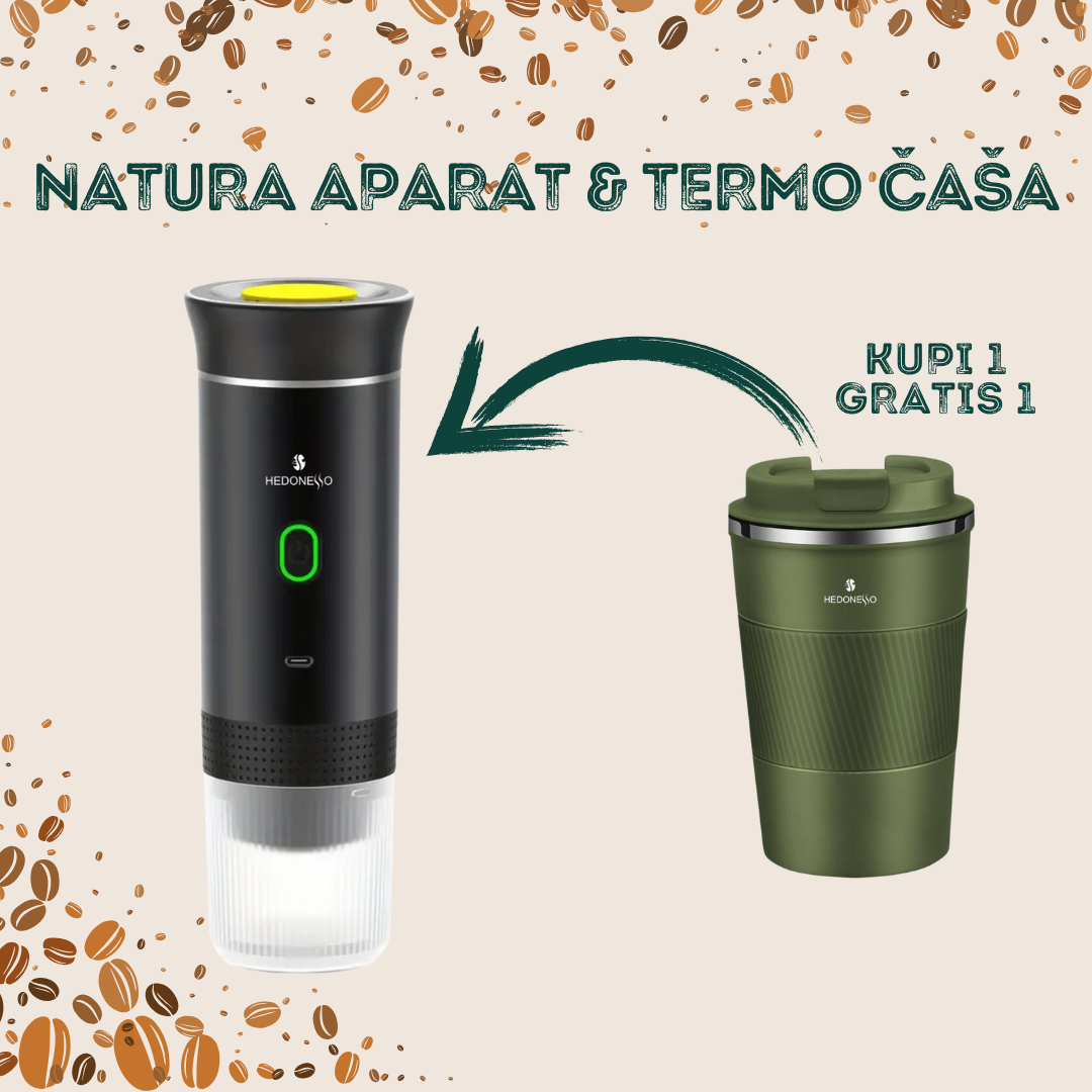 HEDONESSO NATURA APARAT + TERMO ČAŠA GRATIS