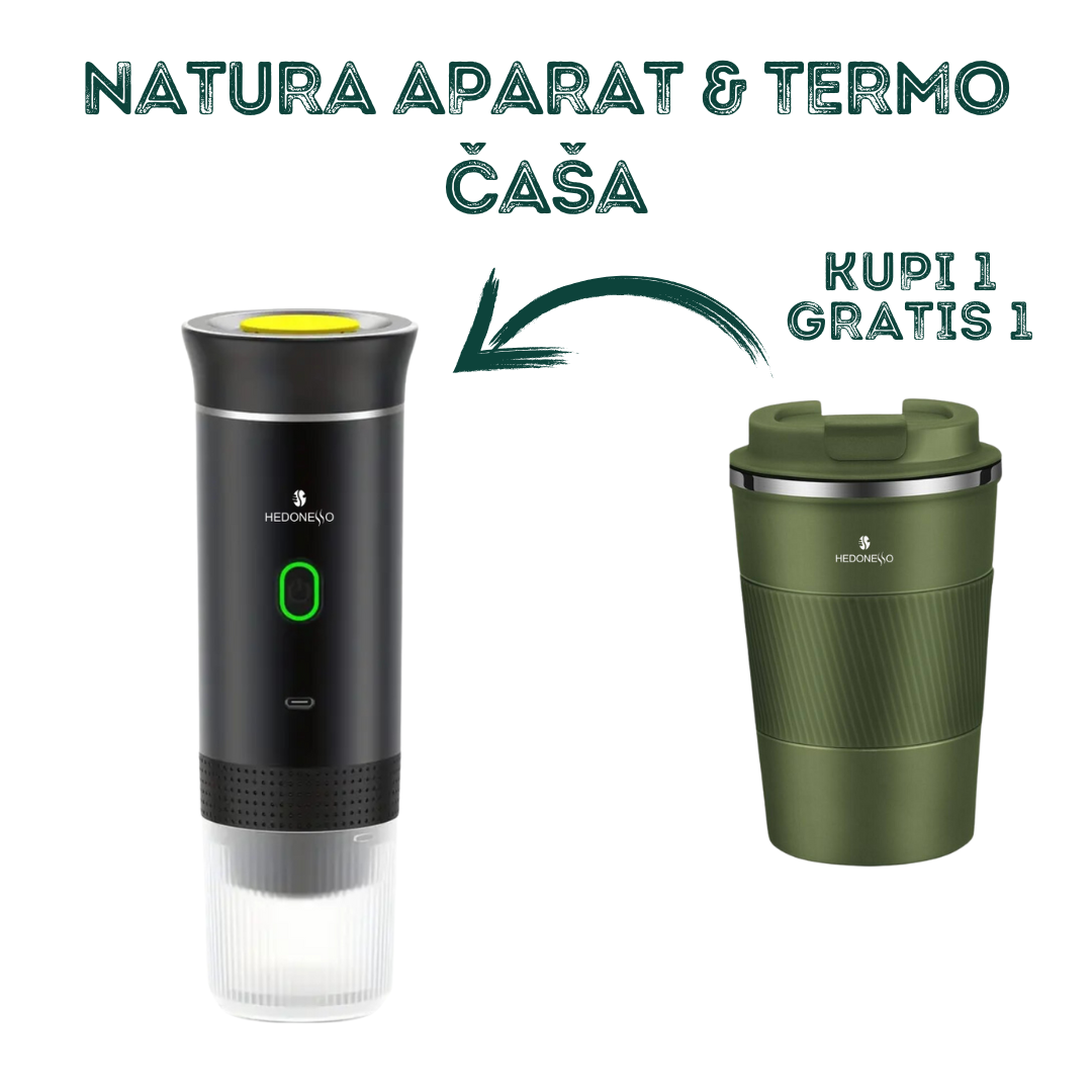 HEDONESSO NATURA APARAT + TERMO ČAŠA GRATIS