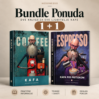 KAFA – Priručnik za ljubitelje kafe + ESPRESSO – Kafa pod pritiskom